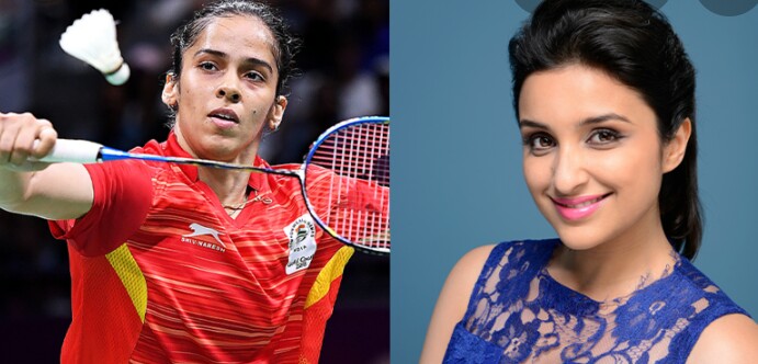 The teaser release of the film 'Saina' being made on the life of India's best badminton player Saina Nehwal.