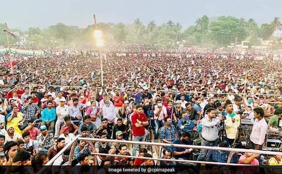 Corona Cases : Election Commission prohibits campaigning in West Bengal, only 500 people will allowed in public meetings.