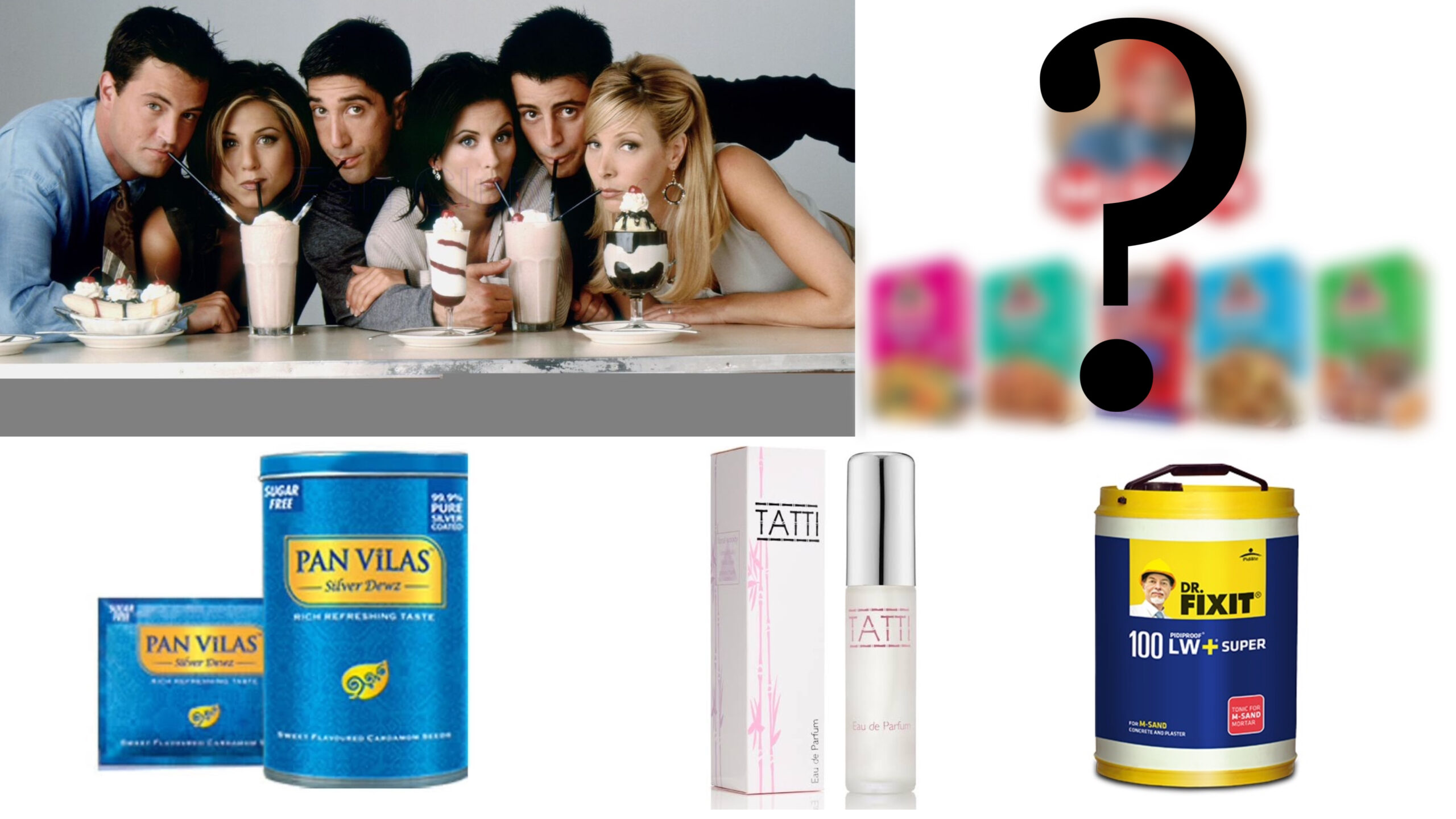 Friends Characters and Brands