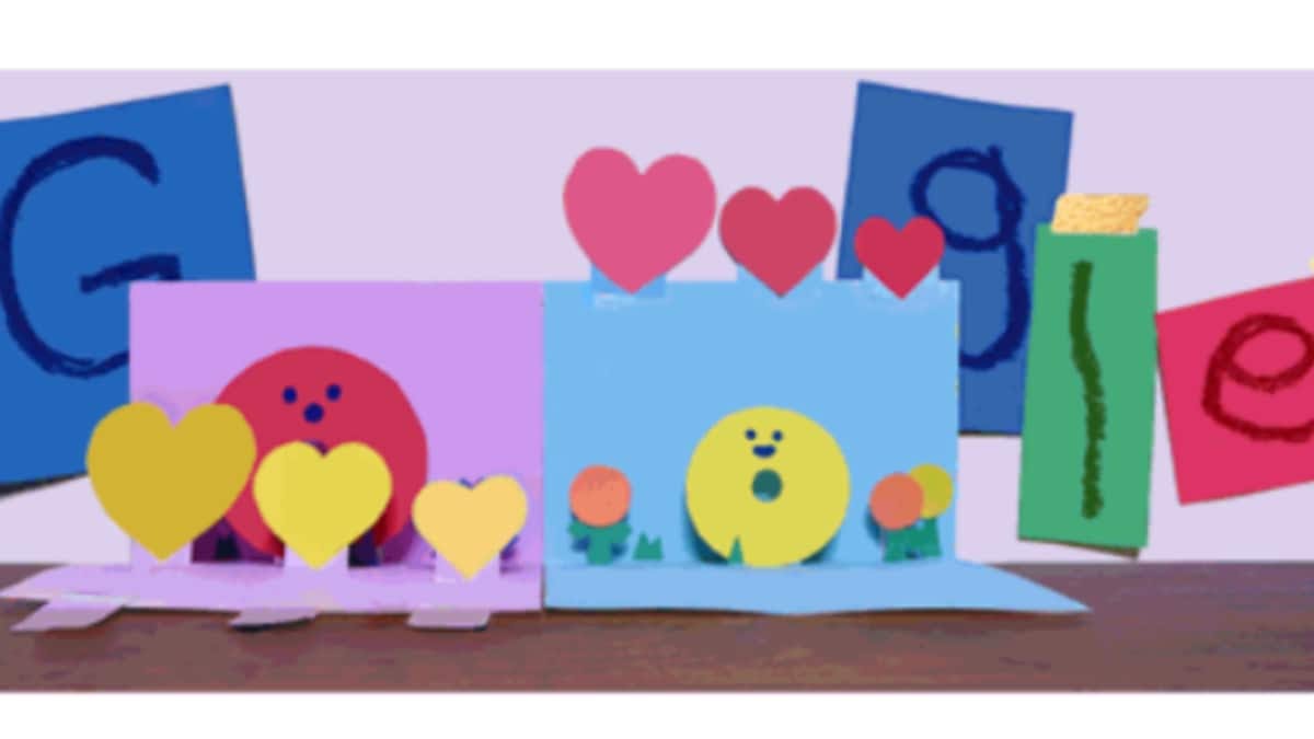 Mother's Day: On the occasion of Mother's Day, Google made a special doodle and said - Mother, salute you.