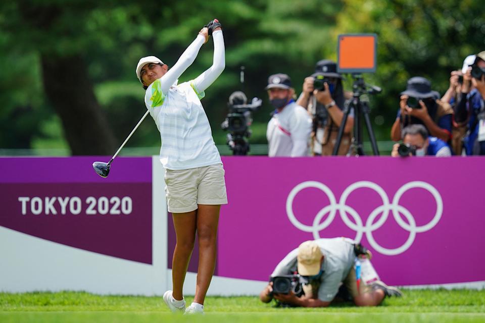 Tokyo Olympics : Aditi Ashok missed out on making history in golf, PM Modi said - you have set an example.