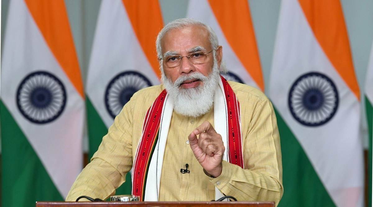 PM Modi spoke to the beneficiaries of the Anna Yojana, PM Modi said that the new India's high confidence is visible in the Olympics