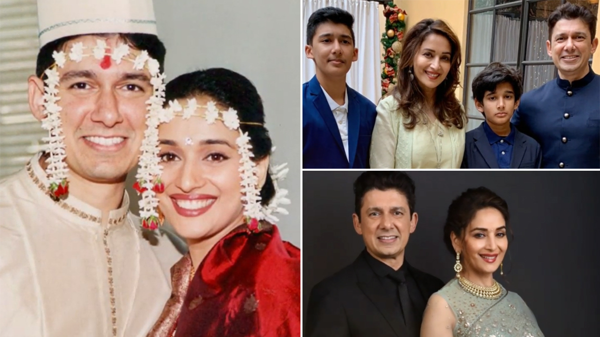 Madhuri Dixit has shared a special video on her 22nd marriage anniversary.