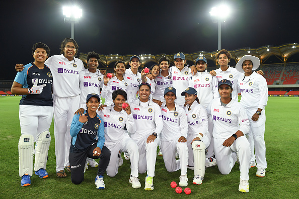 IndW vs AusW : The Pink Ball Test played between India and Australia has been drawn.