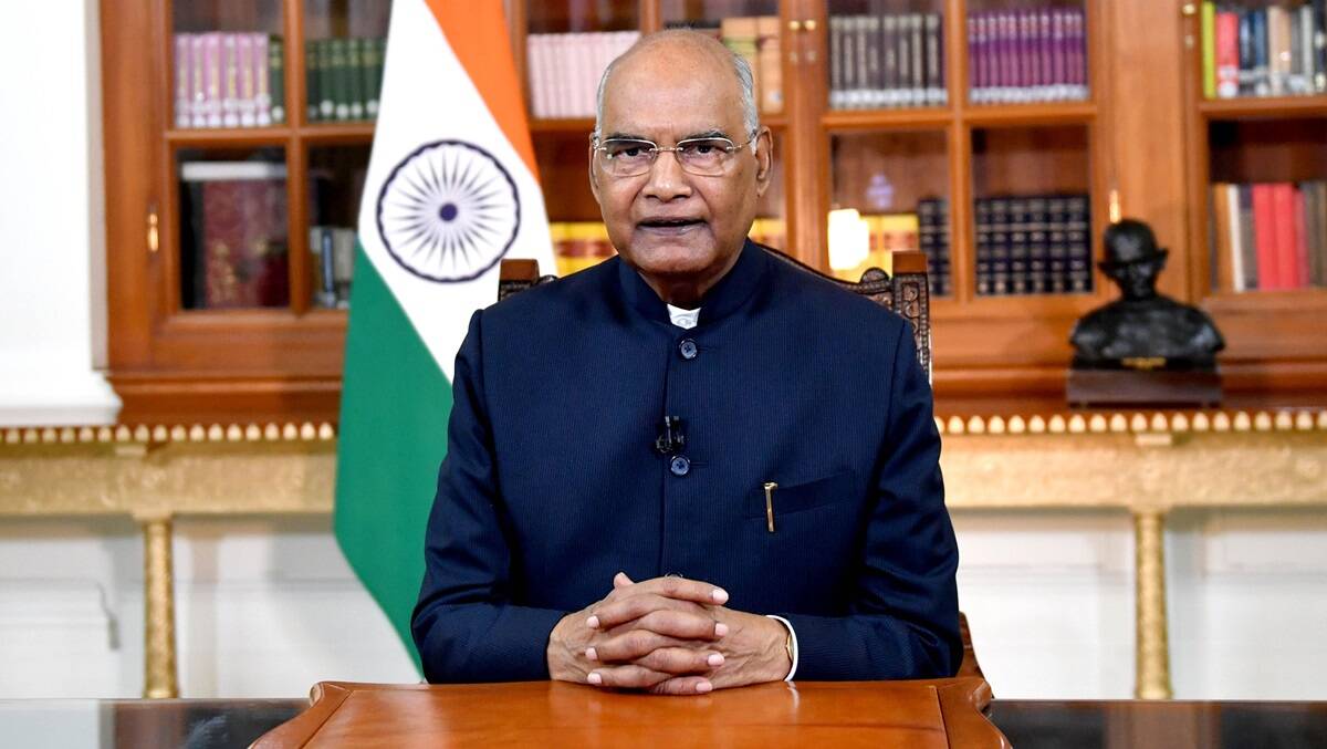 Vice President M Venkaiah Naidu and PM Modi greeted President Ram Nath Kovind on his 76th birthday.