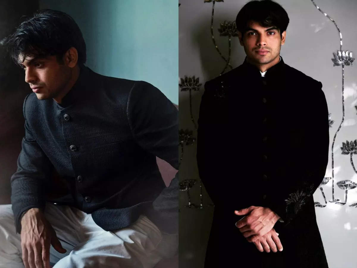 Neeraj Chopra made a stunning photoshoot in the outfits of famous designer Rohit Bal, see photos