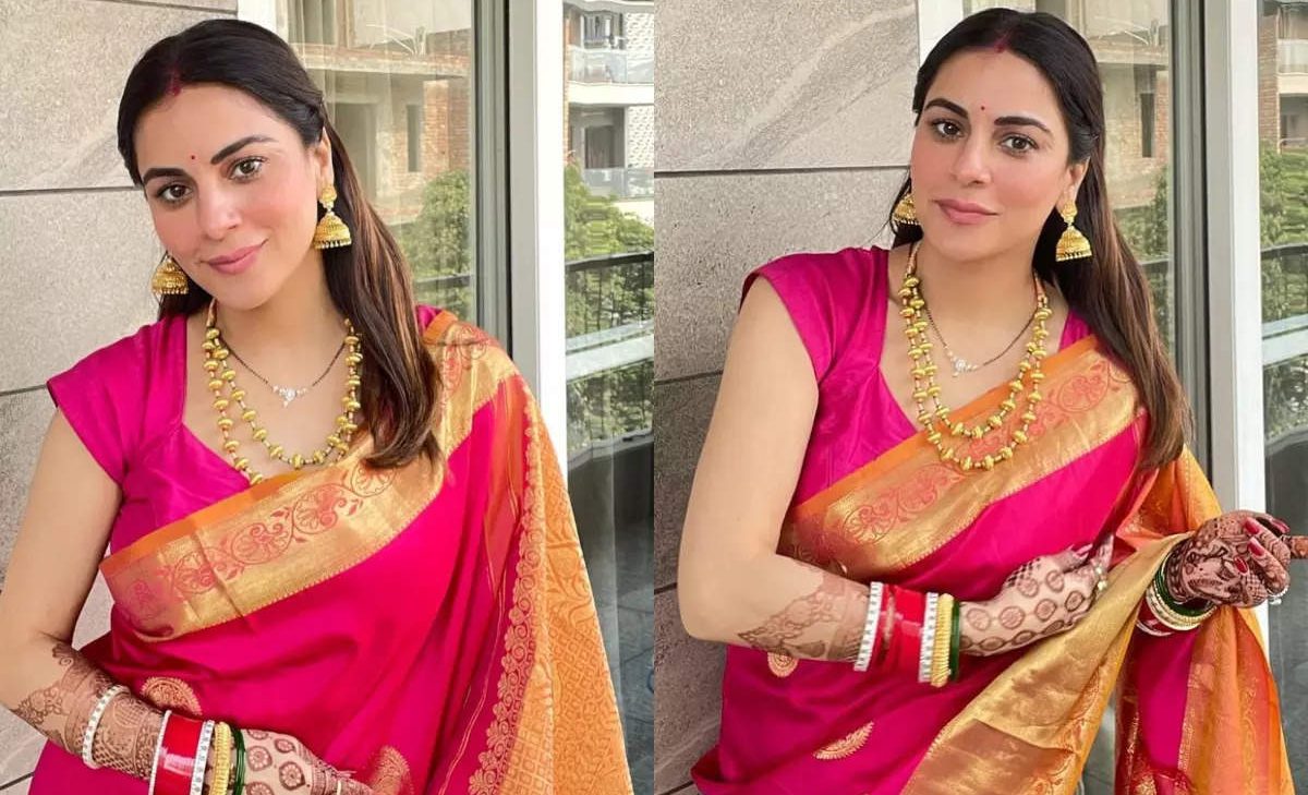 After marriage, Shraddha Arya was seen in her in-laws' house, Shraddha Arya's photo went viral