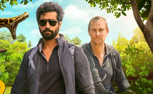 Vicky Kaushal went on an adventure with Bear Grylls.