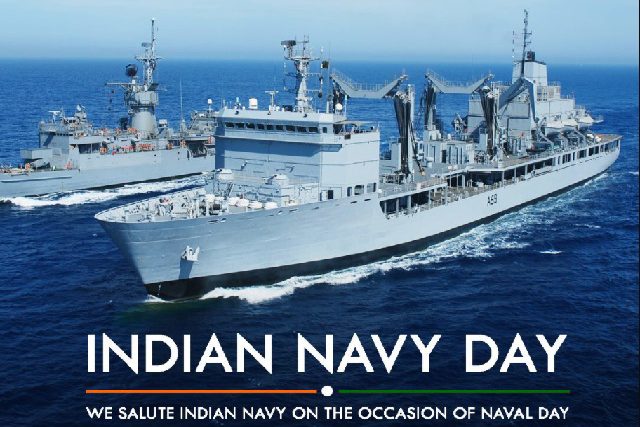 Indian navy day 2021 : Indian Navy Day is being celebrated in the India today.