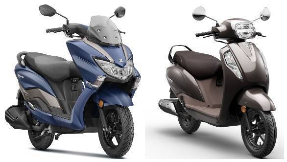 Suzuki Motorcycle : Suzuki Access 125 and Suzuki Burgman Street launched with new color options.