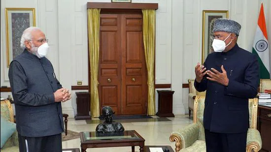 President Ram Nath Kovind met PM Modi, President expressed concern over the matter of security lapse