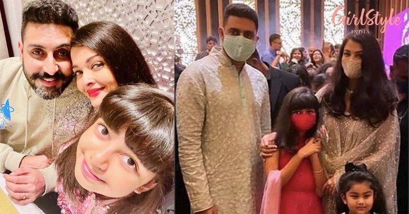 Aishwarya Rai dances to the song 'Desi Girl' with daughter Aaradhya and husband Abhishek Bachchan, video goes viral.