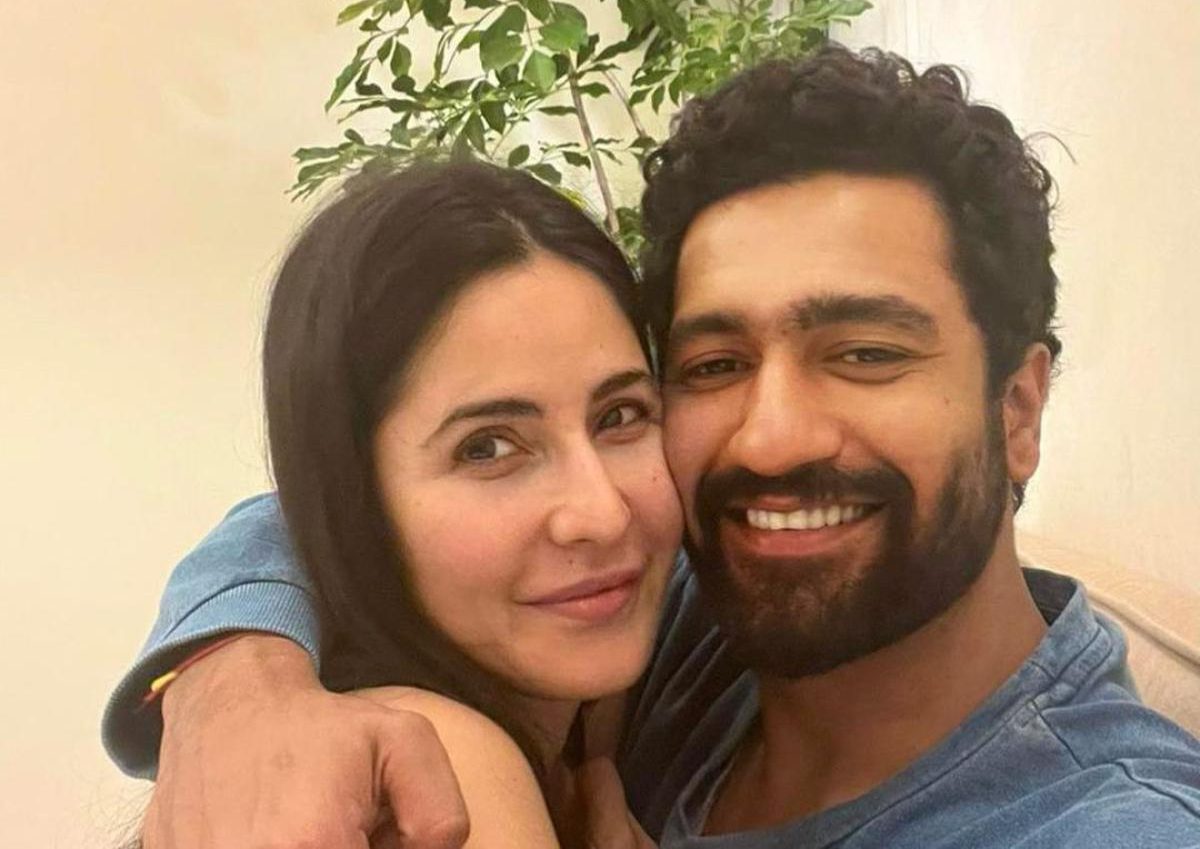 The pictures of Vicky Kaushal and Katrina Kaif first Lohri are going viral on social media. See Photos