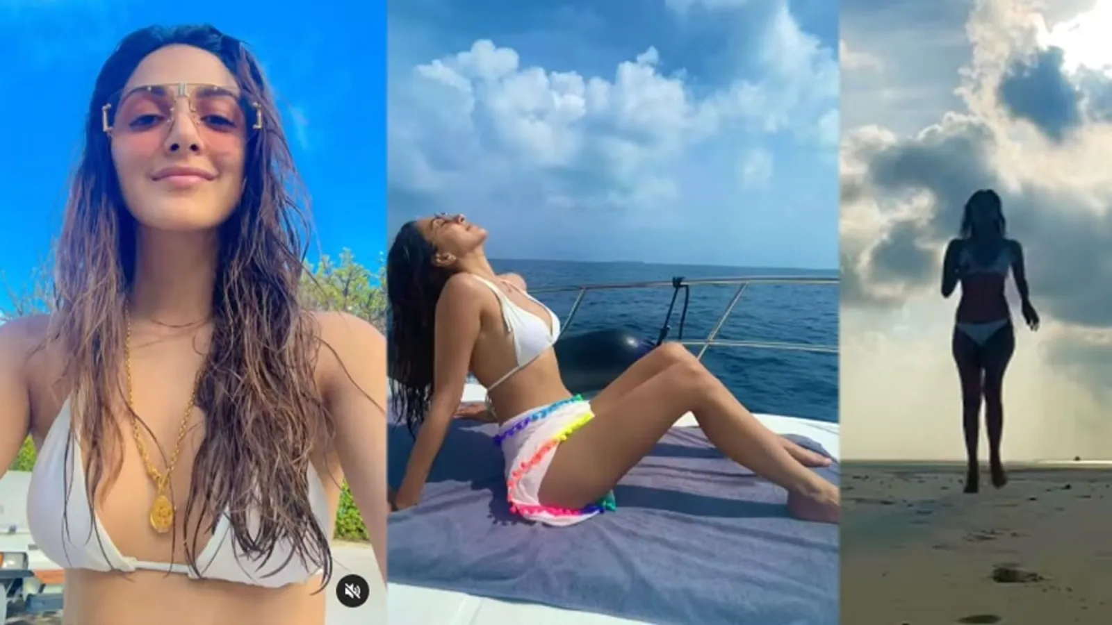 Actress Kiara Advani shared throwback video from Maldives, fans commented.