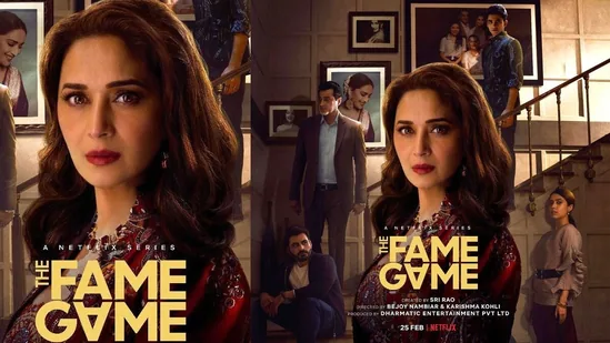 Madhuri Dixit web series name changed. Earlier titled Finding Anamika, the web series is now The Fame Game.