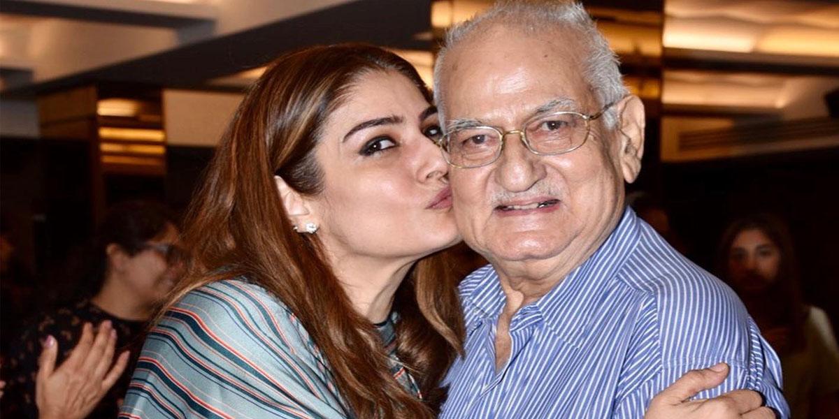 Famous filmmaker Ravi Tandon has passed away. Raveena Tandon has shared this sad news on her Instagram.