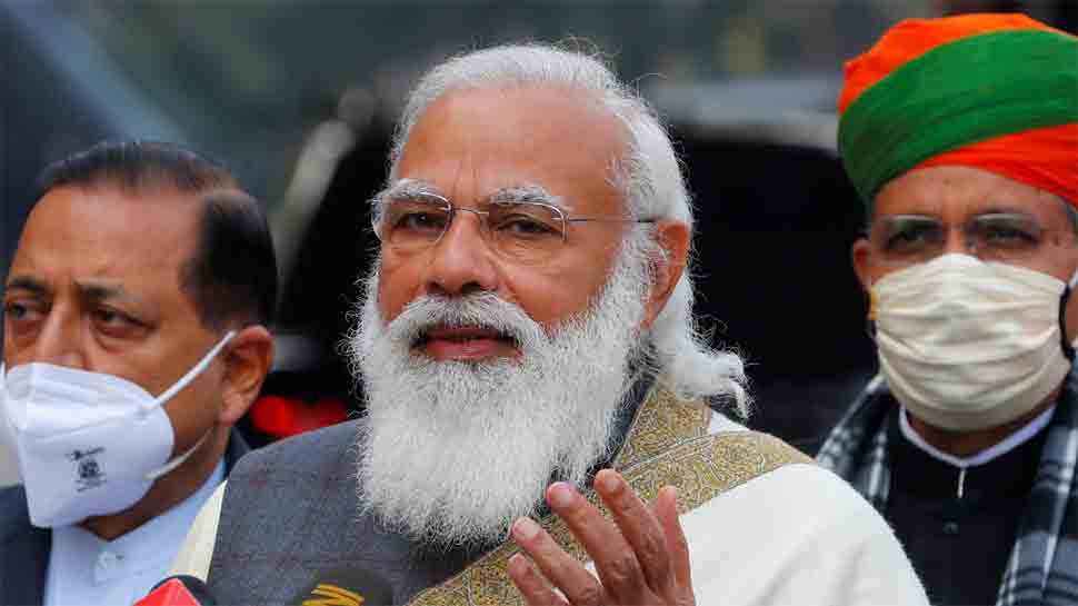 PM Modi in Gujarat: PM Narendra Modi did a roadshow in Gandhinagar on the second day in Gujarat.