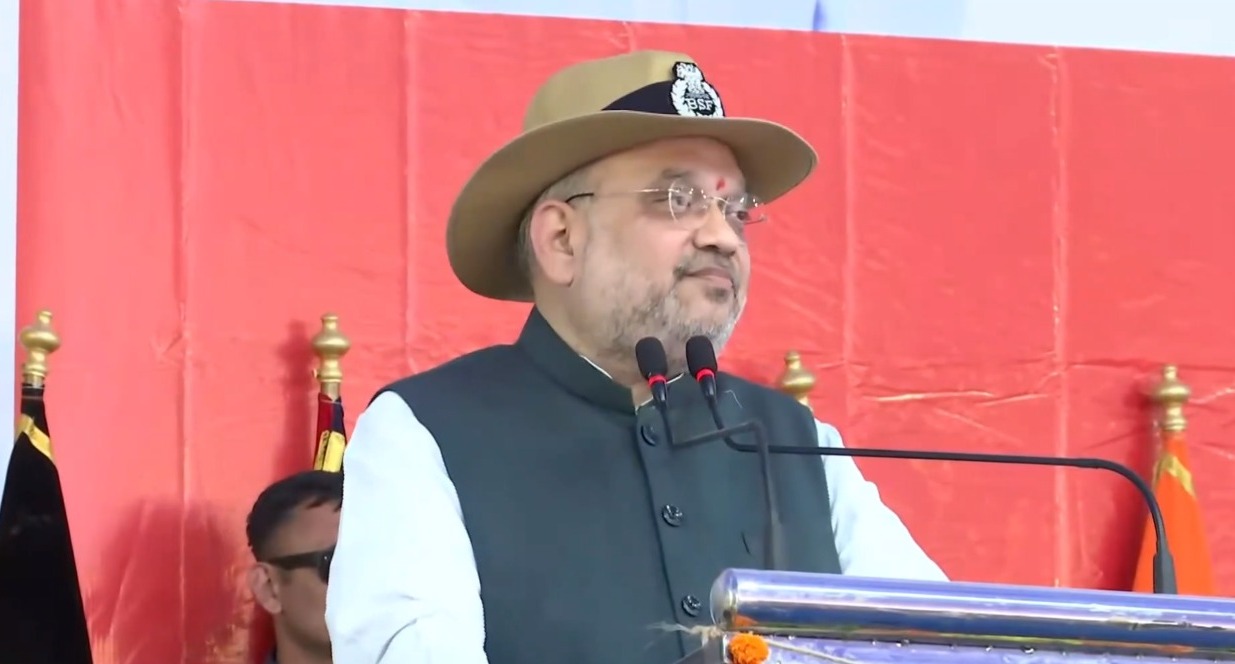 Union Home Minister Amit Shah inaugurated the Border View Point built at Nadabet in Gujarat's Banaskantha district.