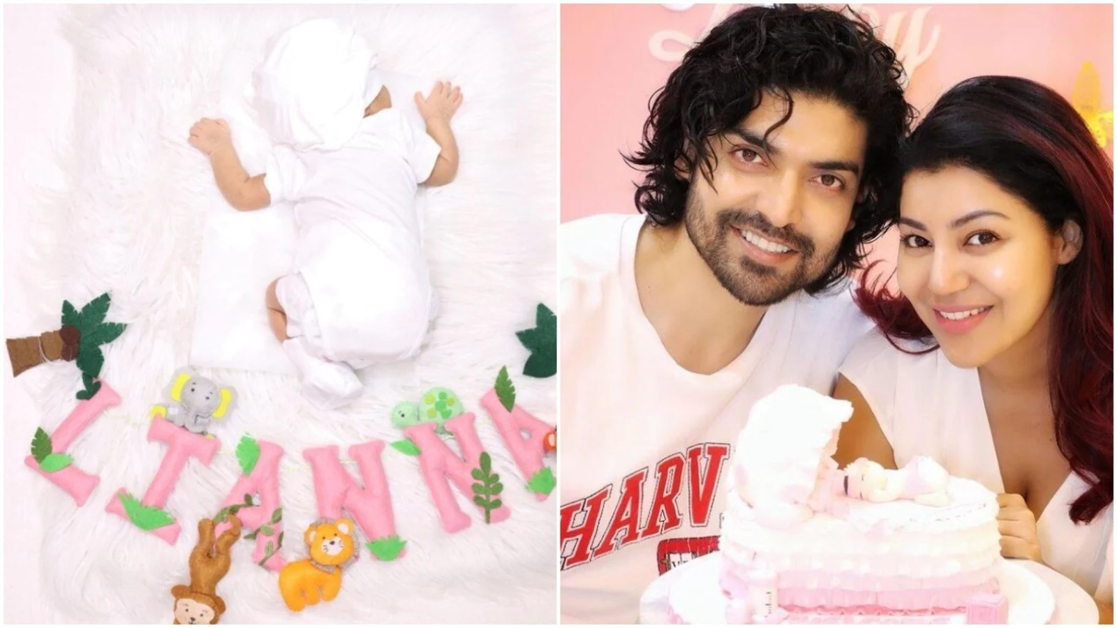 Gurmeet Choudhary and Debina Bonnerjee shared a cute picture and told the name of the daughter.