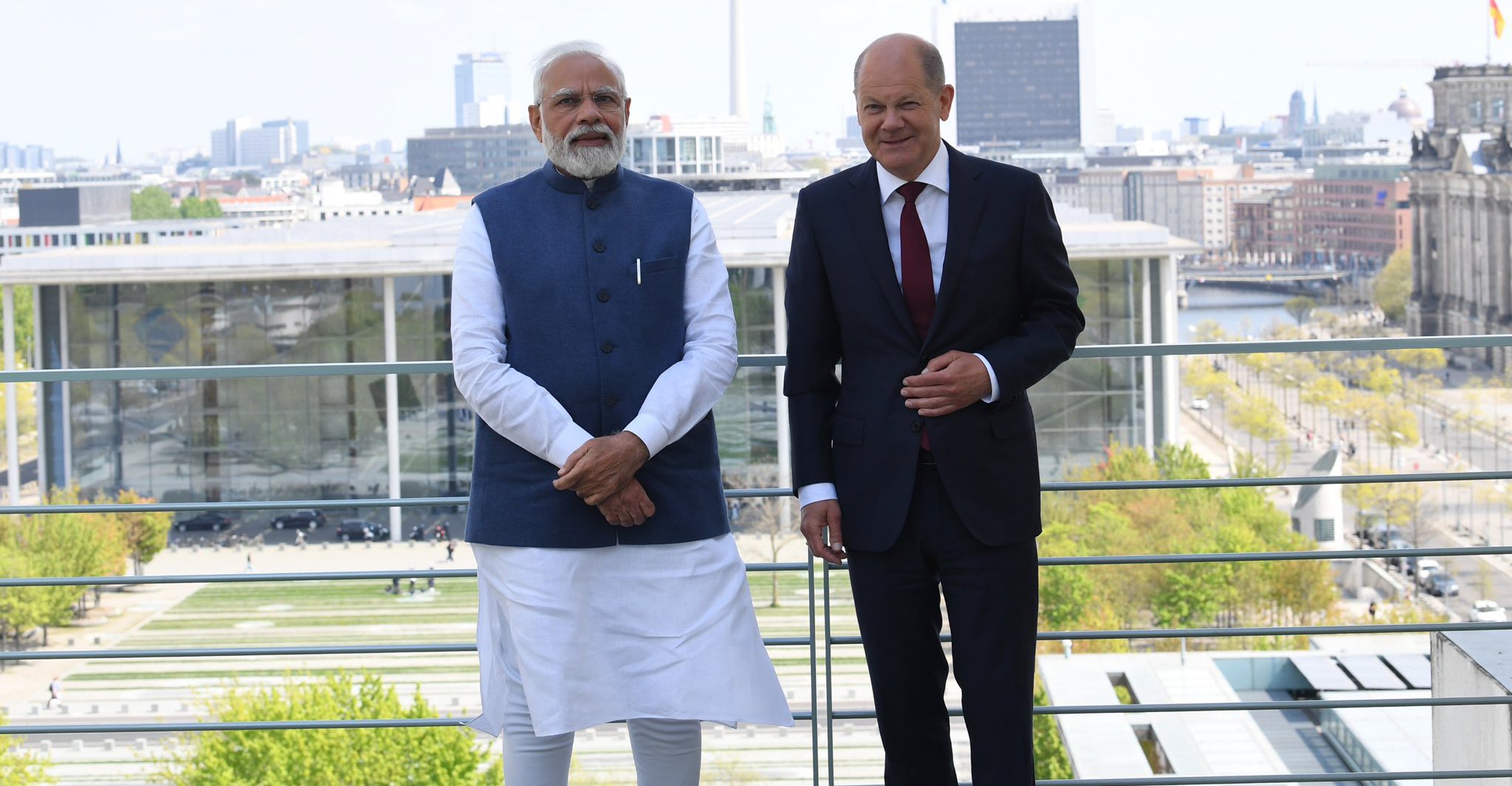 PM Modi meets German Chancellor. PM Modi held a meeting with German challenger Olaf Scholz in Berlin on Monday.