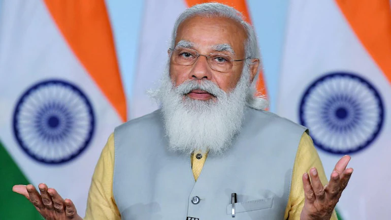 PM Narendra Modi is on a foreign tour. PM Modi addressed a program in Markham, Canada on Sunday.