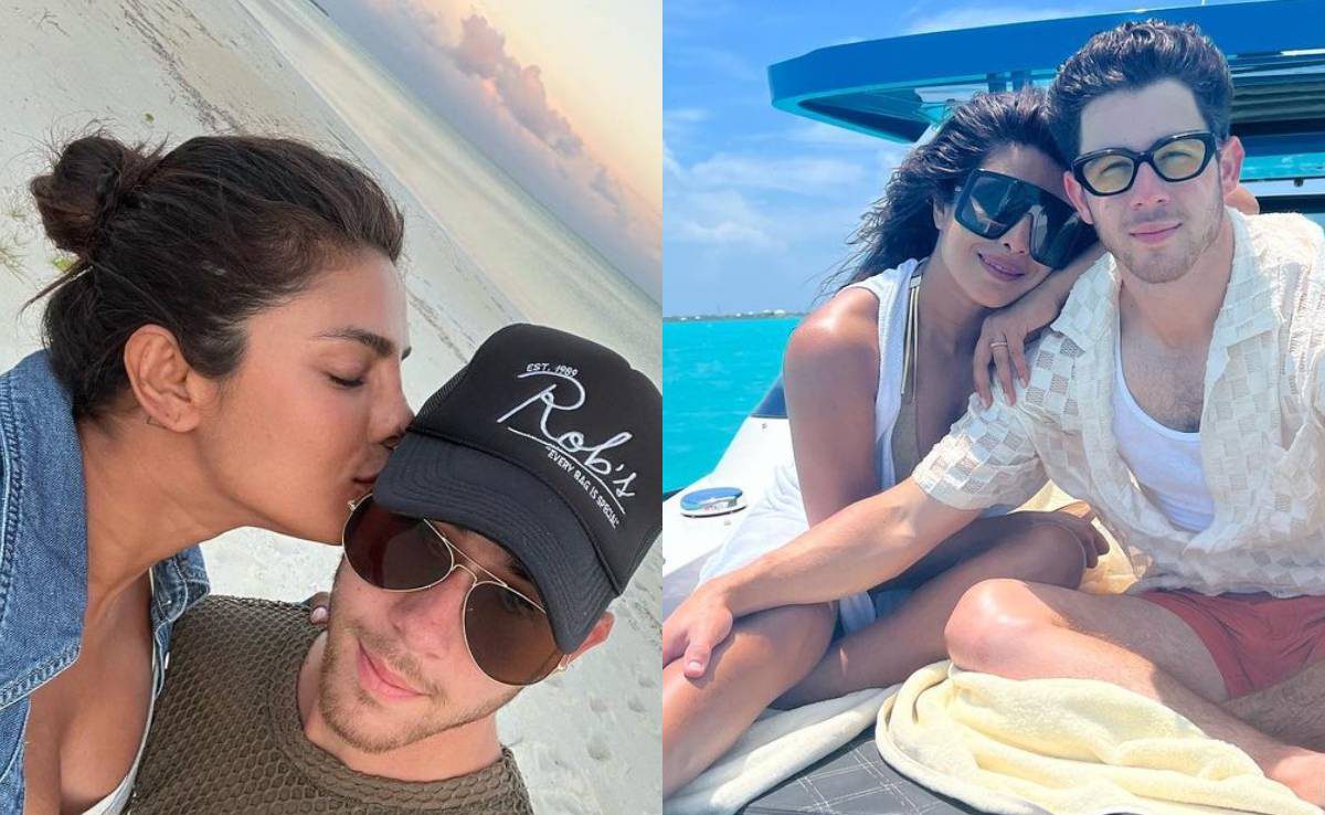 Priyanka Chopra was seen enjoying the vacation with husband Nick Jonas, shared photos.