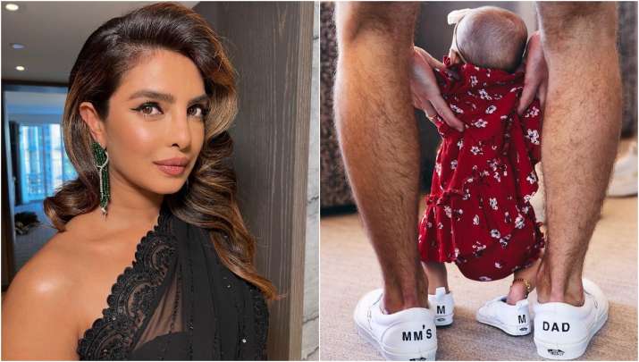 Priyanka Chopra shares first glimpse of daughter Malti Marie.