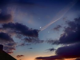 Jupiter Venus extremely close