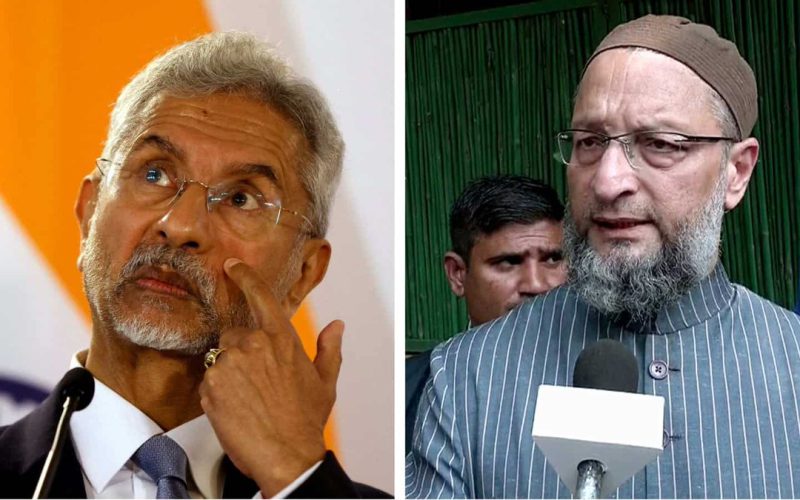 Owaisi on Jaishankar LAC